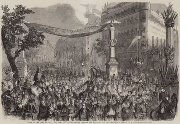 Entry of the Army of Italy into Paris, the Troops Passing through the Boulevard des Italiens